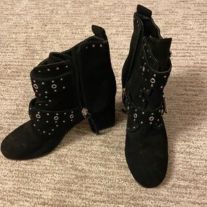 Rebeccca Minkoff Black Booties- size 5